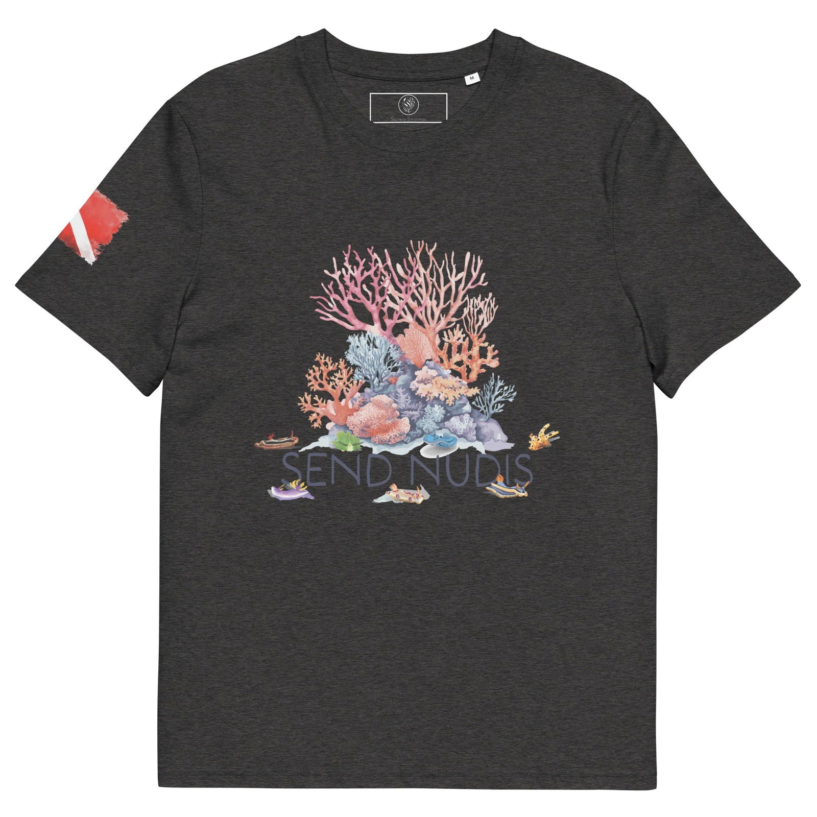 Send Nudis Men's Organic Cotton T-shirt - Salinity Swimwear -    - #tag1#