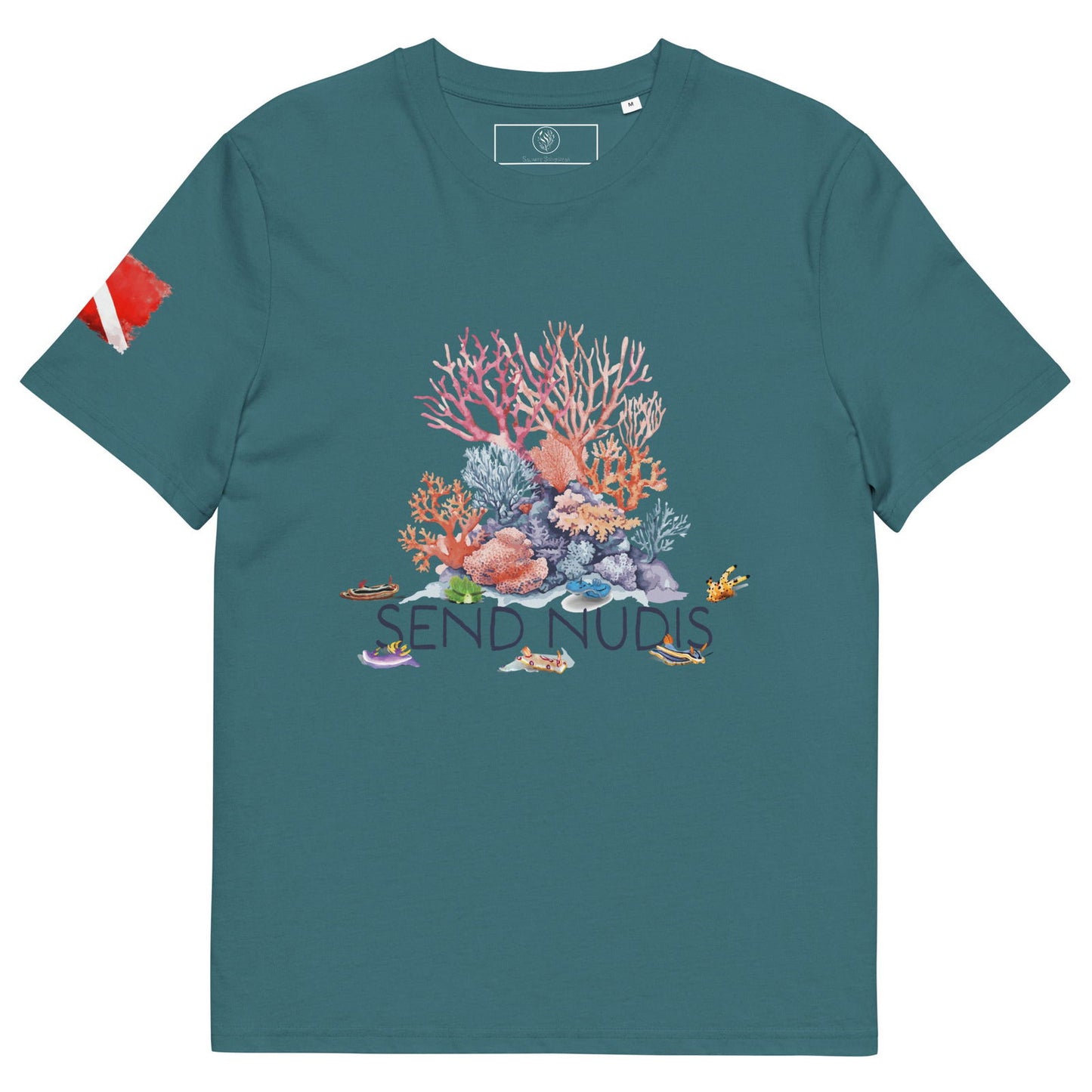 Send Nudis Men's Organic Cotton T-shirt - Salinity Swimwear -    - #tag1#