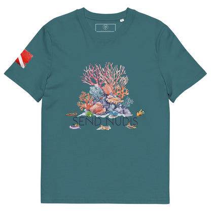 Send Nudis Men's Organic Cotton T-shirt - Salinity Swimwear -    - #tag1#