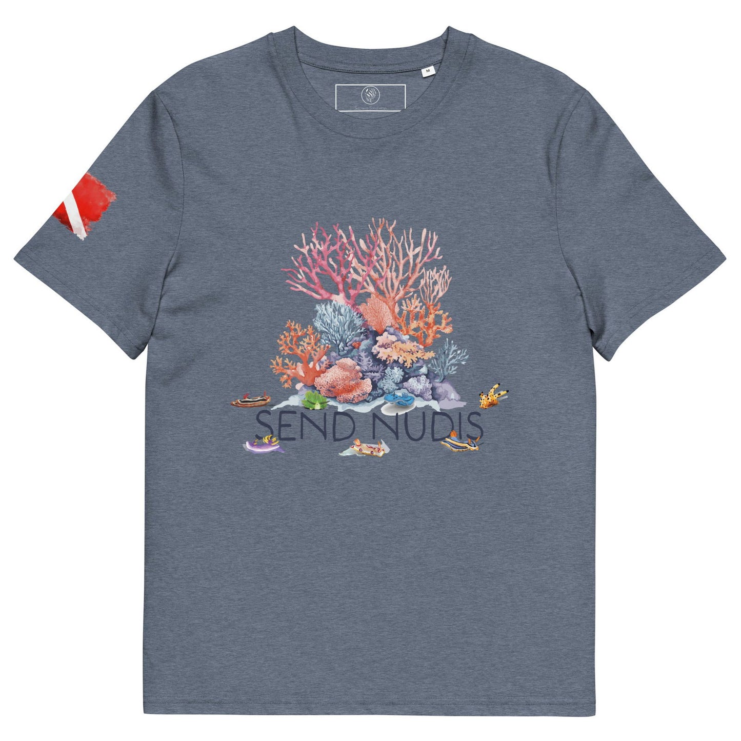 Send Nudis Men's Organic Cotton T-shirt - Salinity Swimwear -    - #tag1#