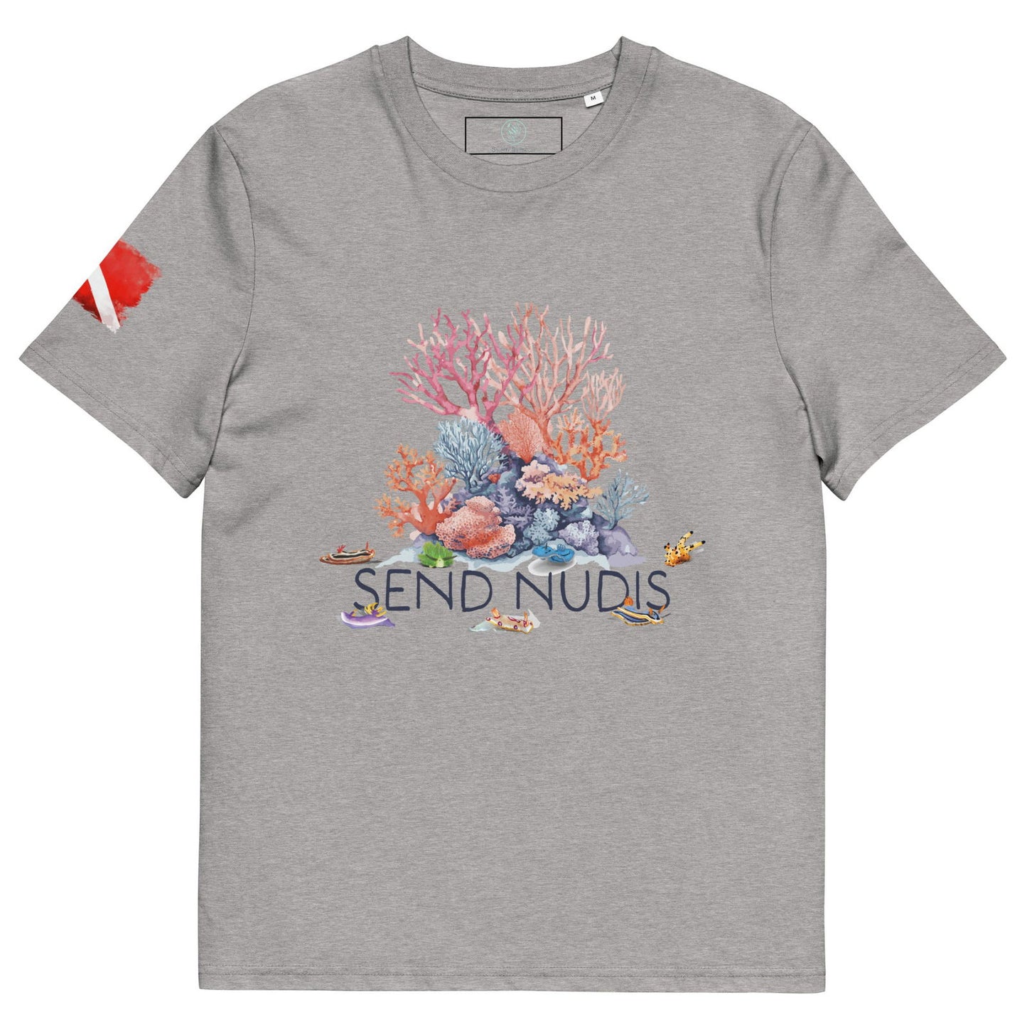 Send Nudis Men's Organic Cotton T-shirt - Salinity Swimwear -    - #tag1#