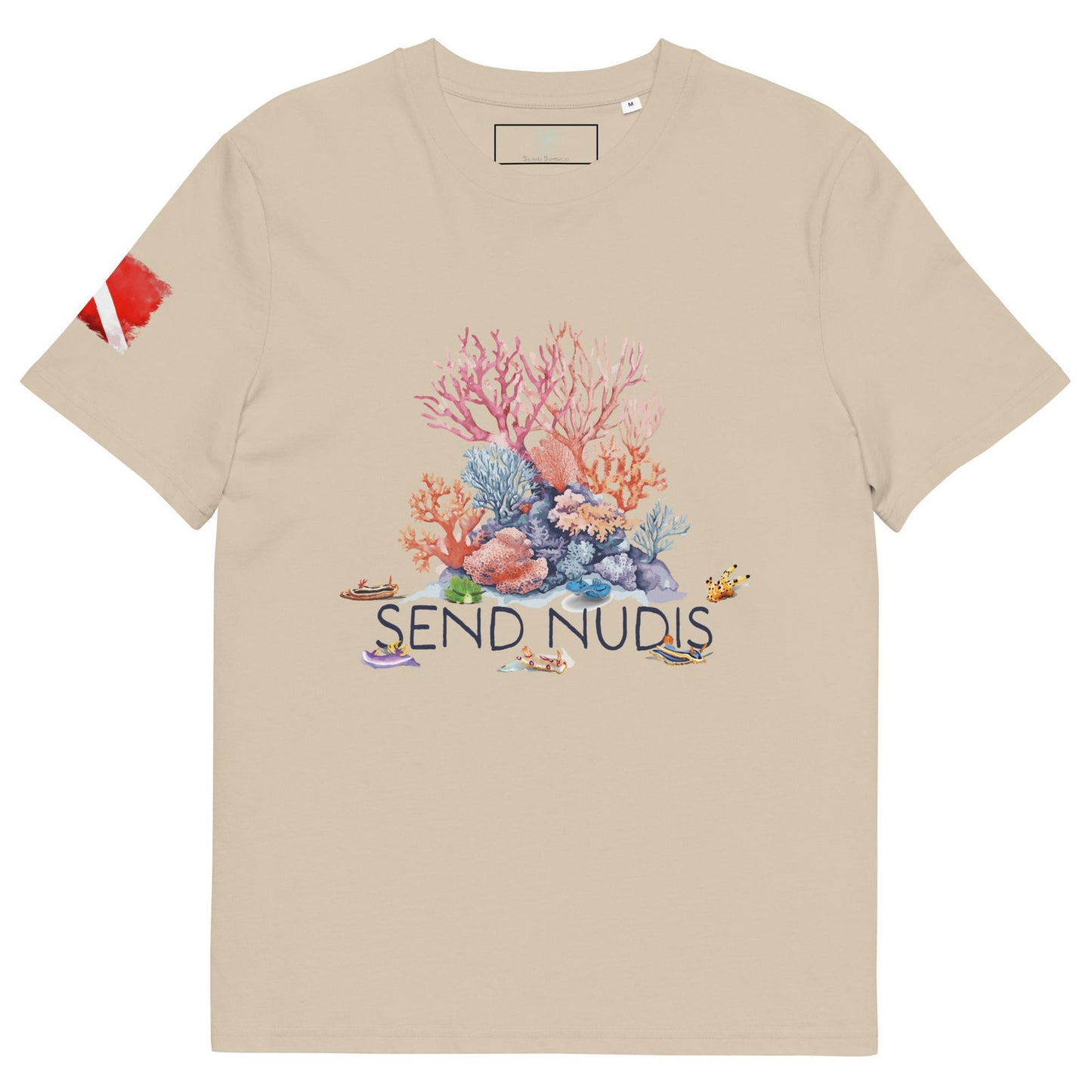 Send Nudis Men's Organic Cotton T-shirt - Salinity Swimwear -    - #tag1#
