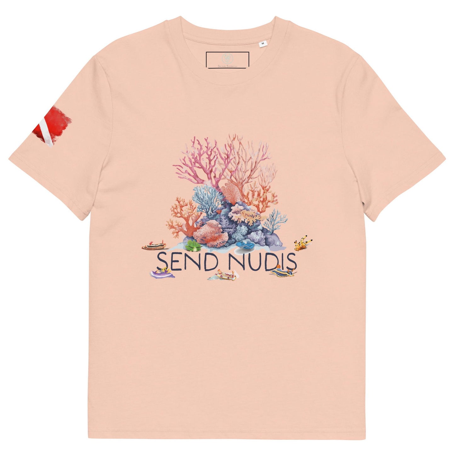 Send Nudis Men's Organic Cotton T-shirt - Salinity Swimwear -    - #tag1#