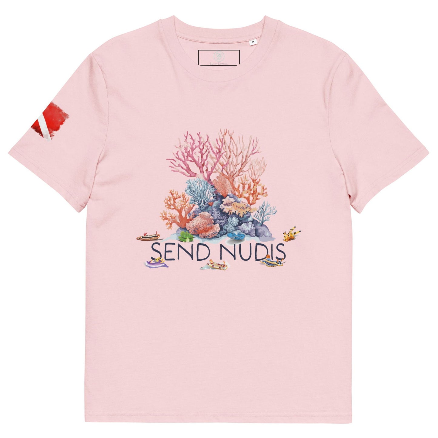Send Nudis Men's Organic Cotton T-shirt - Salinity Swimwear -    - #tag1#