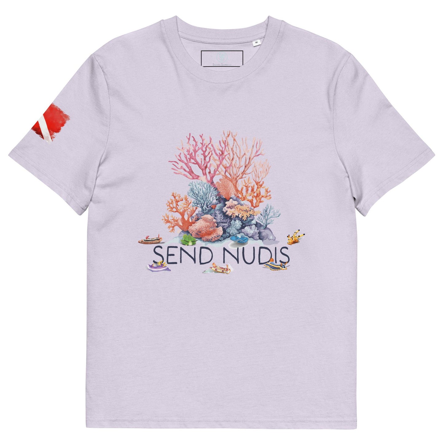 Send Nudis Men's Organic Cotton T-shirt - Salinity Swimwear -    - #tag1#