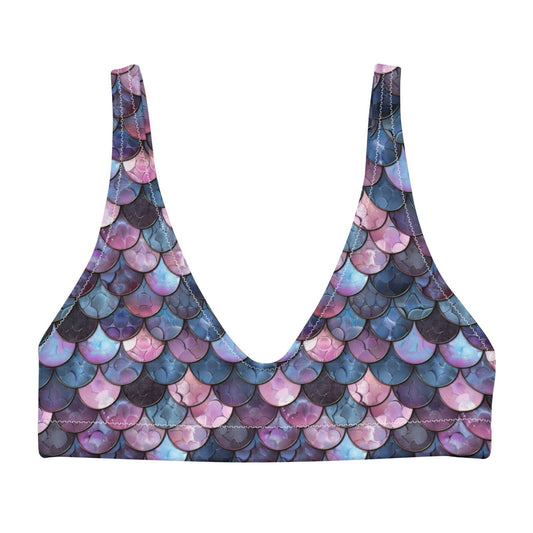 Shadowy Sea Siren Eco Bikini Top - Salinity Swimwear