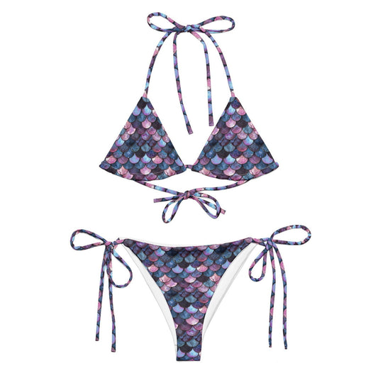 Shadowy Sea Siren Eco String Bikini Set - Salinity Swimwear