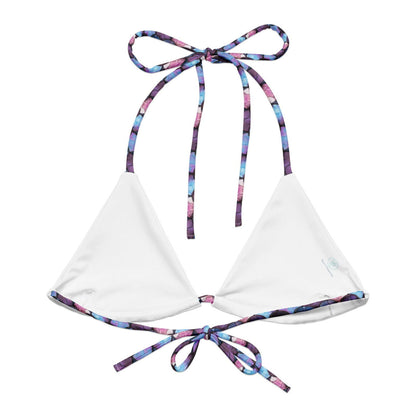 Shadowy Sea Siren Eco String Bikini Top - Salinity Swimwear