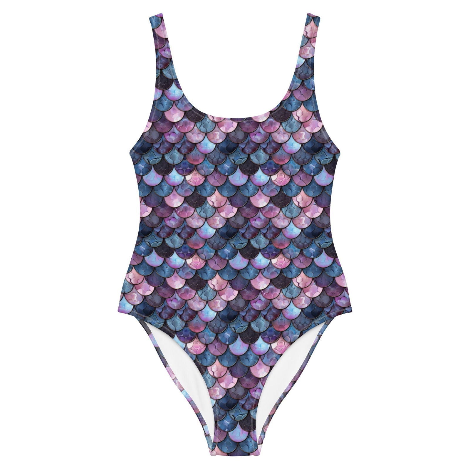 Shadowy Sea Siren One-Piece Swimsuit - Salinity Swimwear