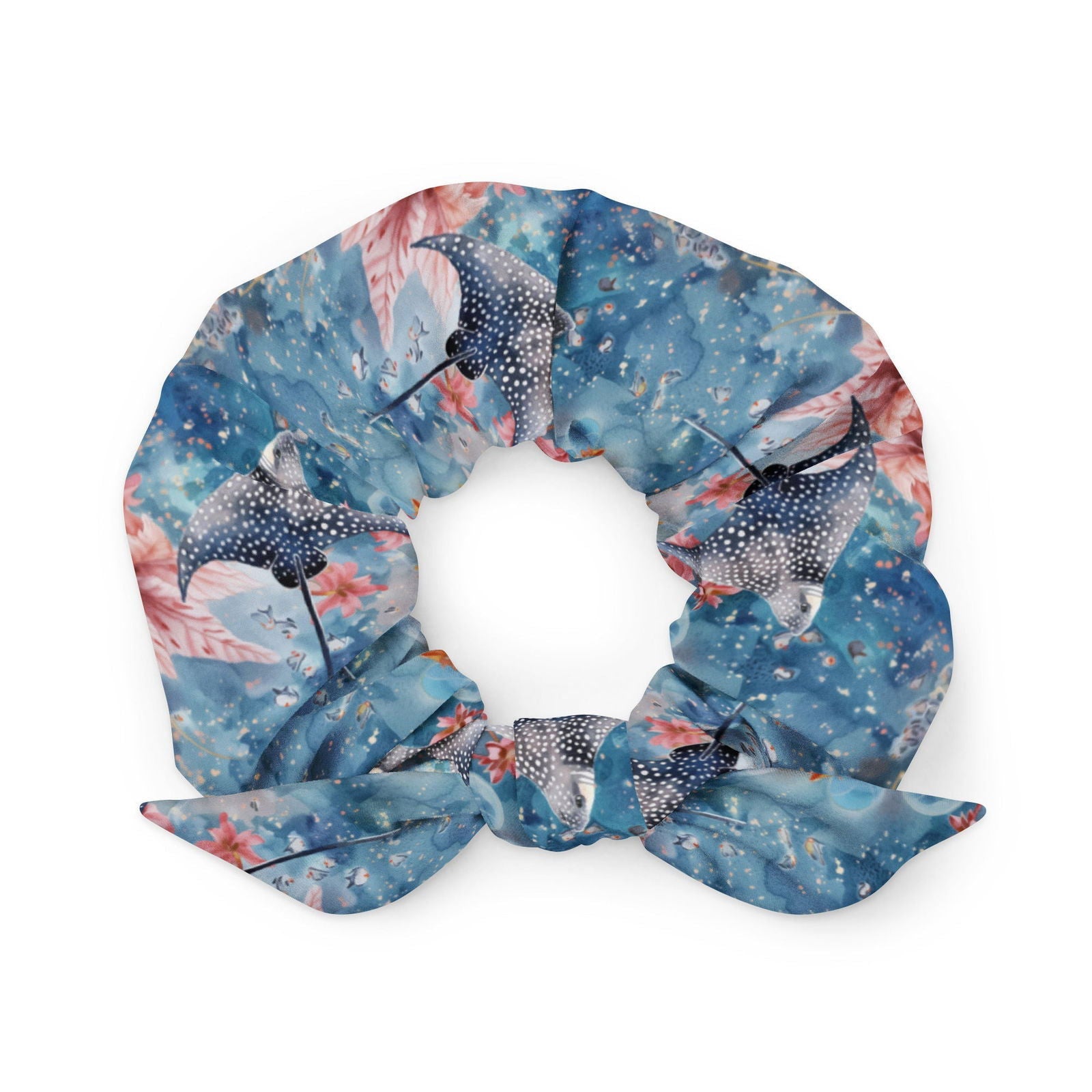 Spotted Eagle Ray Eco-Scrunchie - Salinity Swimwear