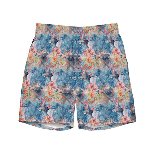 Spotted Eagle Ray Men's Swim Trunks - Salinity Swimwear - Swim Trunks   - #tag1# - #tag2# - #tag3# - #tag4#