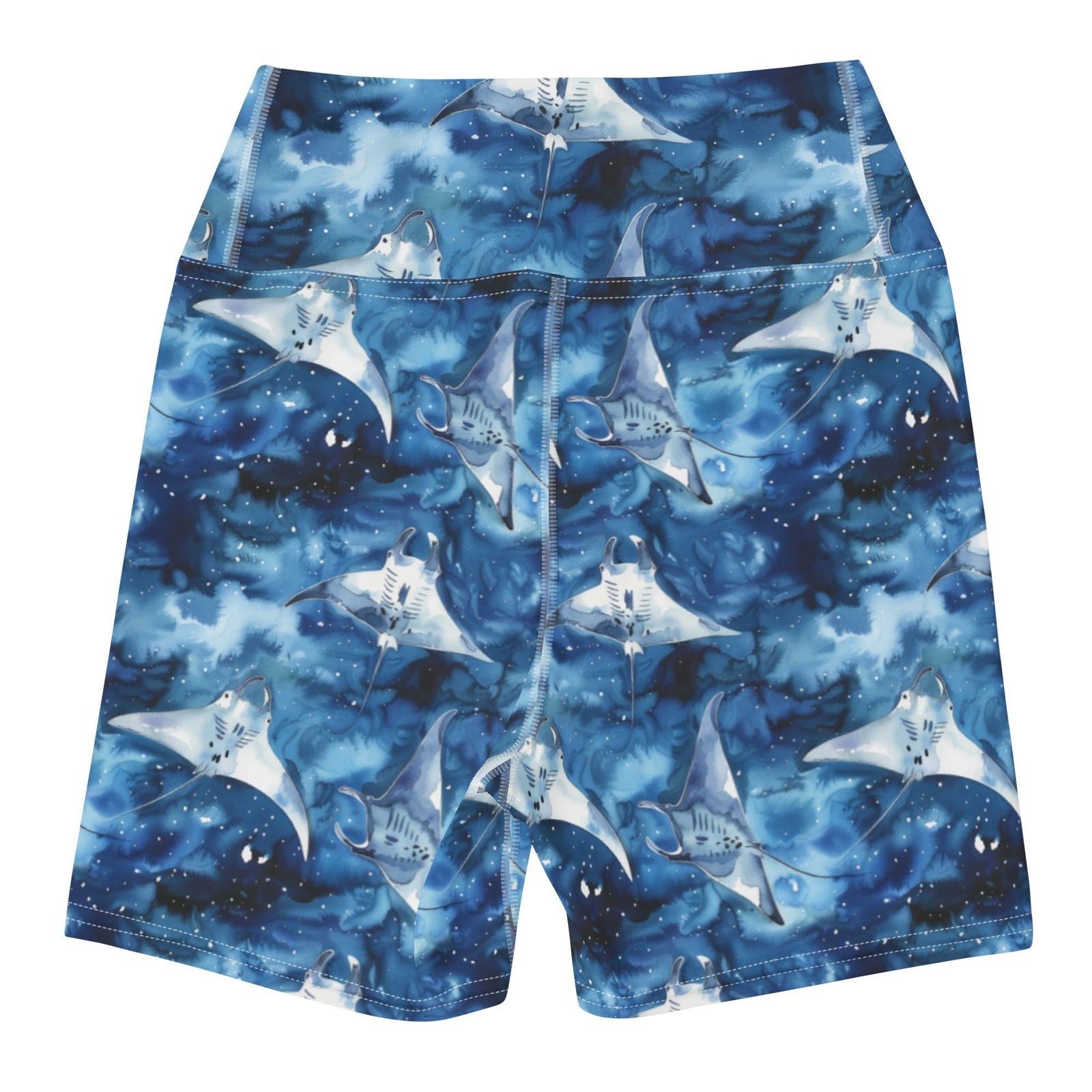 Starry Manta Ray Dance 4" Inch Dive Shorts - Salinity Swimwear -    - #tag1# - #tag2# - #tag3# - #tag4#