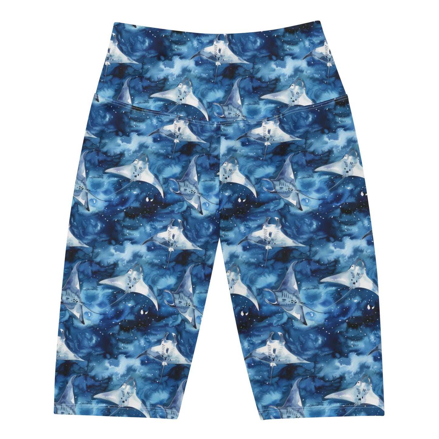 Starry Manta Ray Dance 8" Inch Dive Shorts - Salinity Swimwear - Shorts   - #tag1# - #tag2# - #tag3# - #tag4#