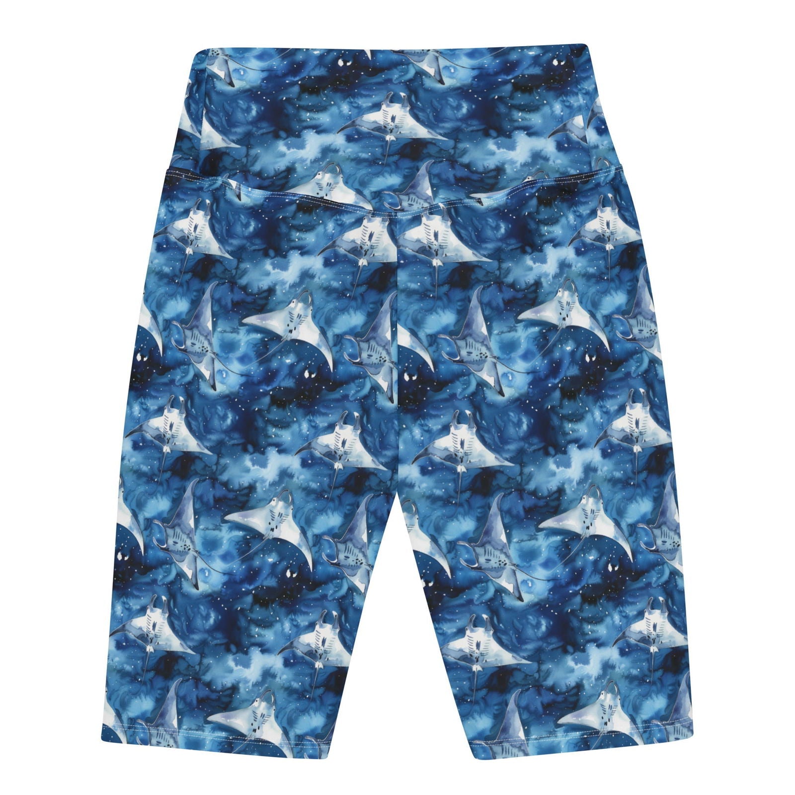 Starry Manta Ray Dance 8" Inch Dive Shorts - Salinity Swimwear -    - #tag1# - #tag2# - #tag3# - #tag4#