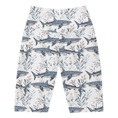 Tiger Shark Bloom 8" Inch Dive Shorts - Salinity Swimwear - Shorts   - #tag1# - #tag2# - #tag3# - #tag4#
