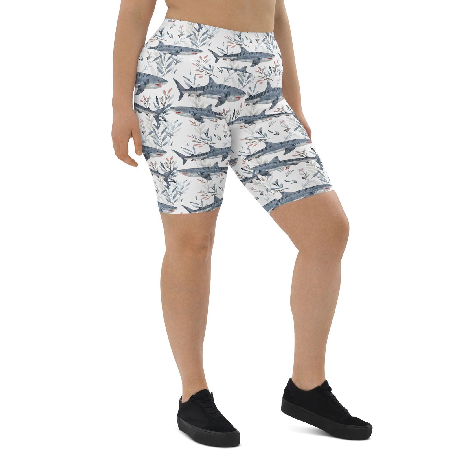 Tiger Shark Bloom 8" Inch Dive Shorts - Salinity Swimwear -    - #tag1# - #tag2# - #tag3# - #tag4#