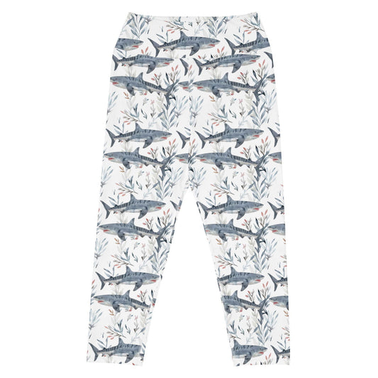 Tiger Shark Bloom Capri Swim Leggings - Salinity Swimwear