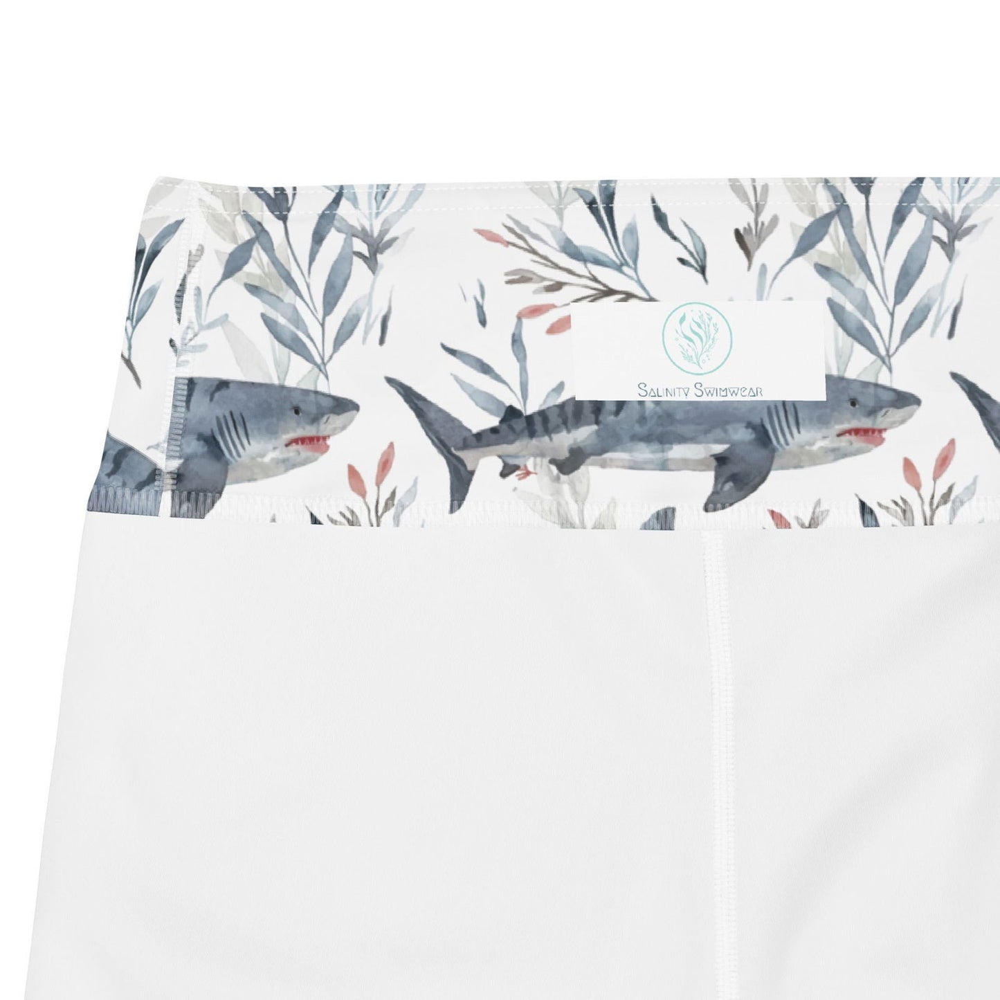 Tiger Shark Bloom Capri Swim Leggings - Salinity Swimwear