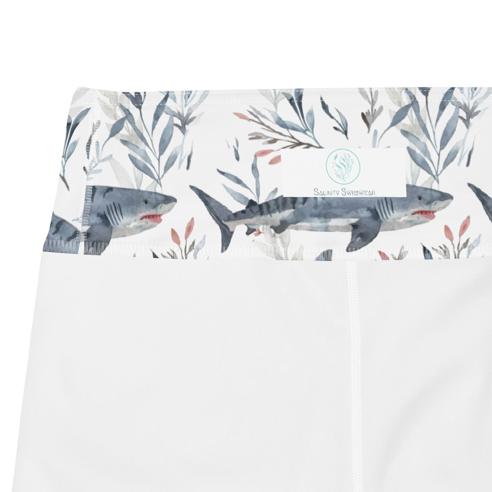 Tiger Shark Bloom Capri Swim Leggings - Salinity Swimwear
