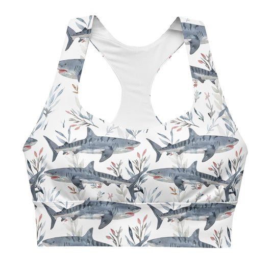 Tiger Shark Bloom Eco Sports Bra Top - Salinity Swimwear