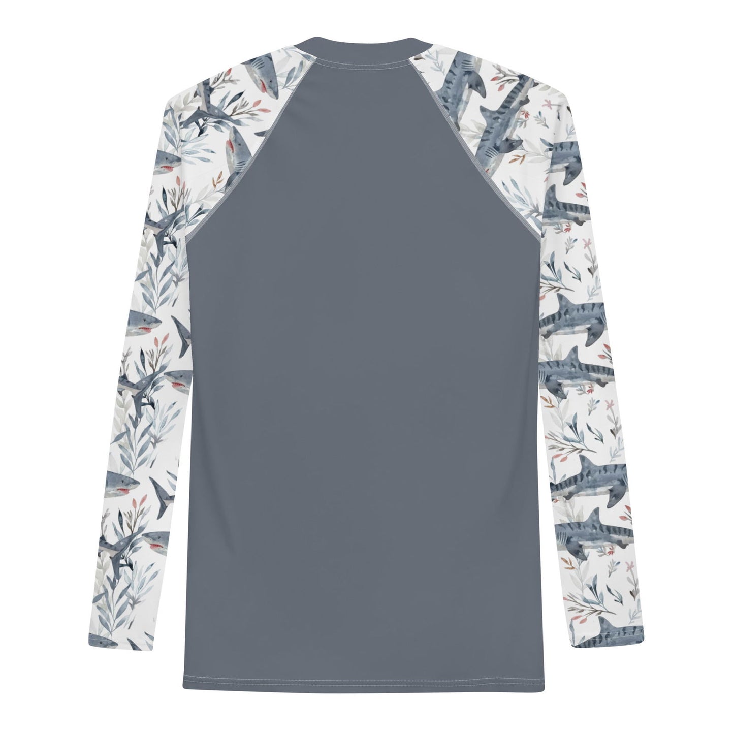 Tiger Shark Bloom Men's Rash Guard - Salinity Swimwear - Rash Guard   - #tag1# - #tag2# - #tag3# - #tag4#