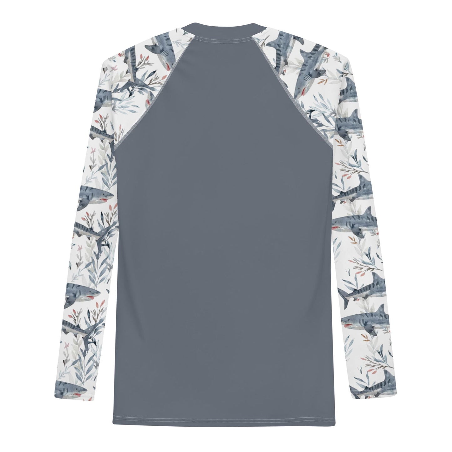 Tiger Shark Bloom Men's Rash Guard - Salinity Swimwear -    - #tag1# - #tag2# - #tag3# - #tag4#