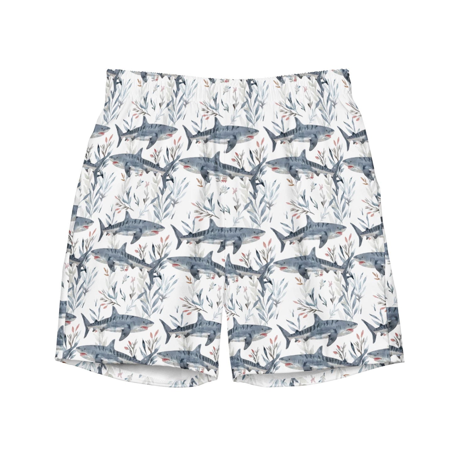 Tiger Shark Bloom Men's Swim Trunks - Salinity Swimwear - Swim Trunks   - #tag1# - #tag2# - #tag3# - #tag4#