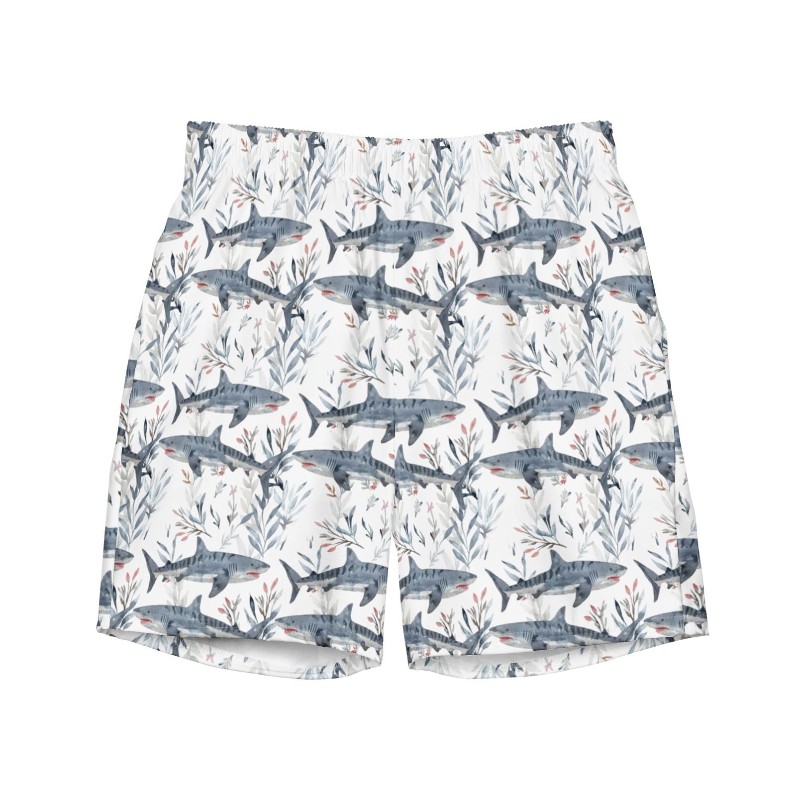Tiger Shark Bloom Men's Swim Trunks - Salinity Swimwear - Swim Trunks   - #tag1# - #tag2# - #tag3# - #tag4#