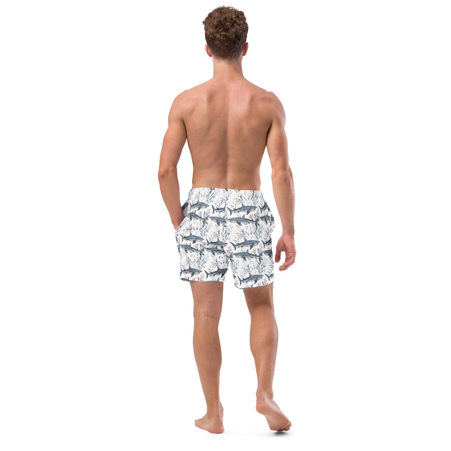 Tiger Shark Bloom Men's Swim Trunks - Salinity Swimwear -    - #tag1# - #tag2# - #tag3# - #tag4#