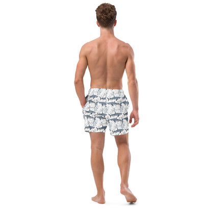 Tiger Shark Bloom Men's Swim Trunks - Salinity Swimwear -    - #tag1# - #tag2# - #tag3# - #tag4#