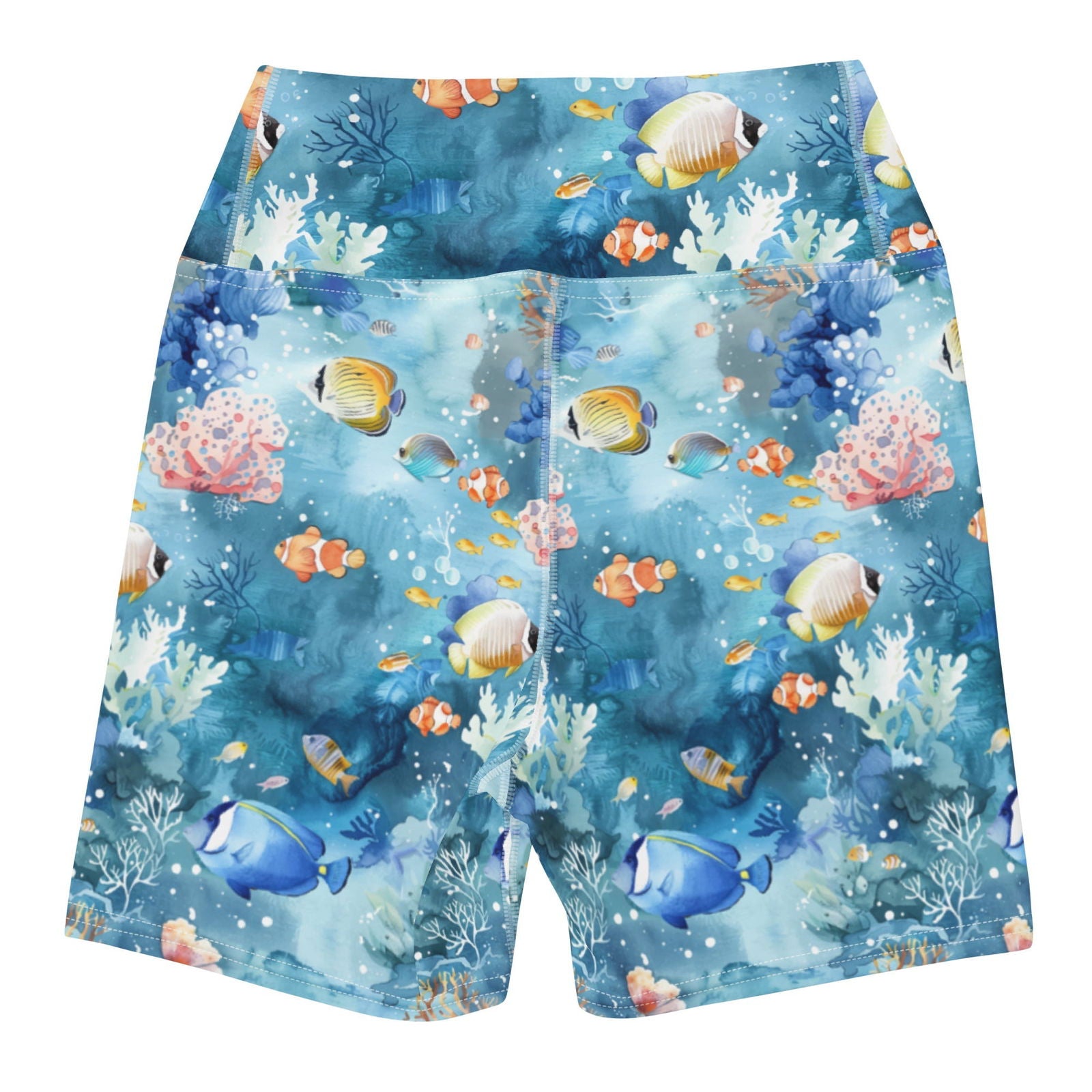 Tropical Reef Fish 4" Inch Dive Shorts - Salinity Swimwear -    - #tag1#