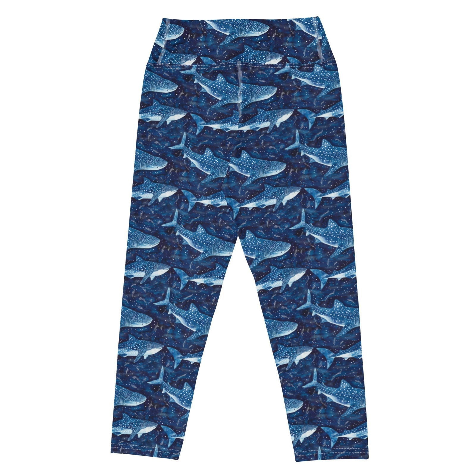 Whale Shark Dream Capri Swim Leggings - Salinity Swimwear