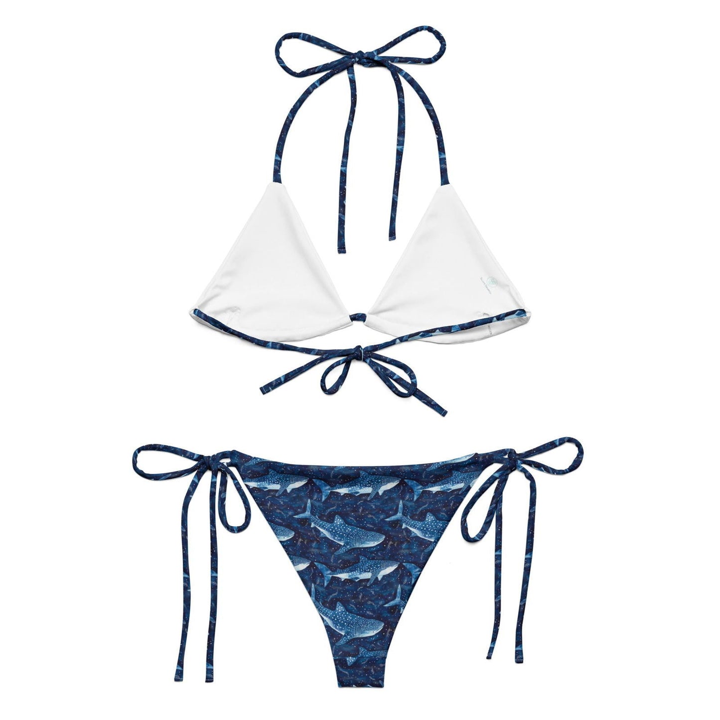 Whale Shark Dream Eco String Bikini Set - Salinity Swimwear