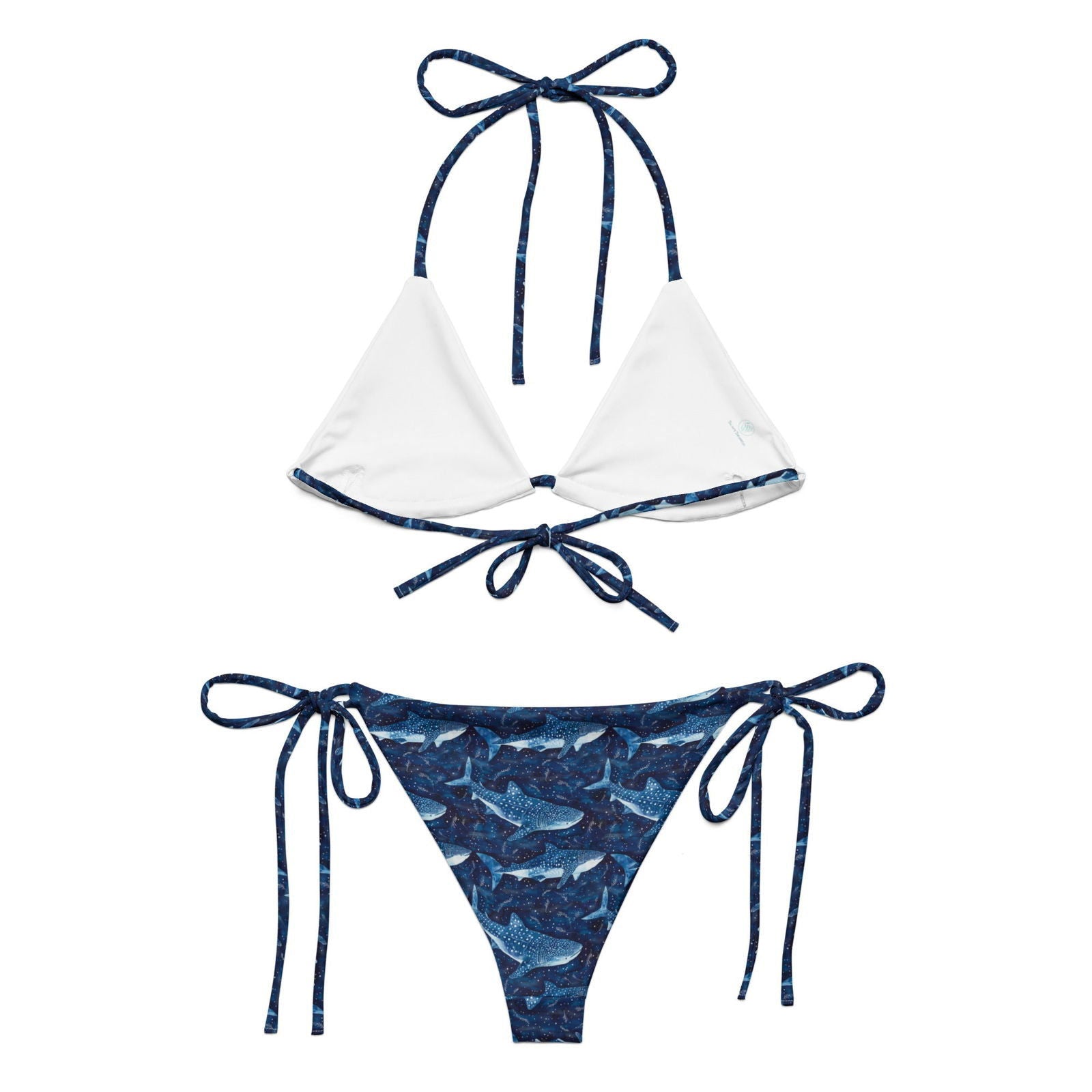 Whale Shark Dream Eco String Bikini Set - Salinity Swimwear