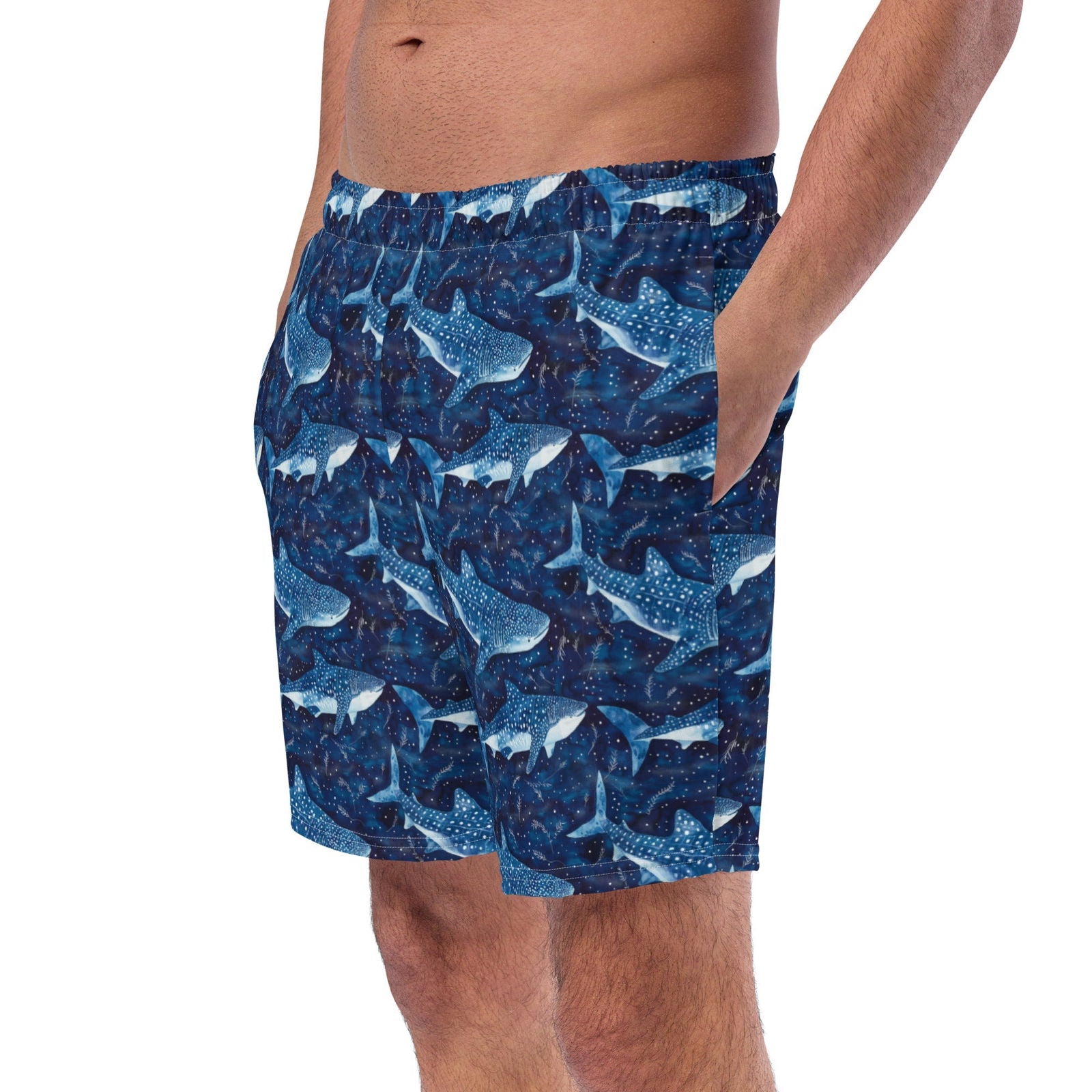 Whale Shark Dream Men's Swim Trunks - Salinity Swimwear -    - #tag1#