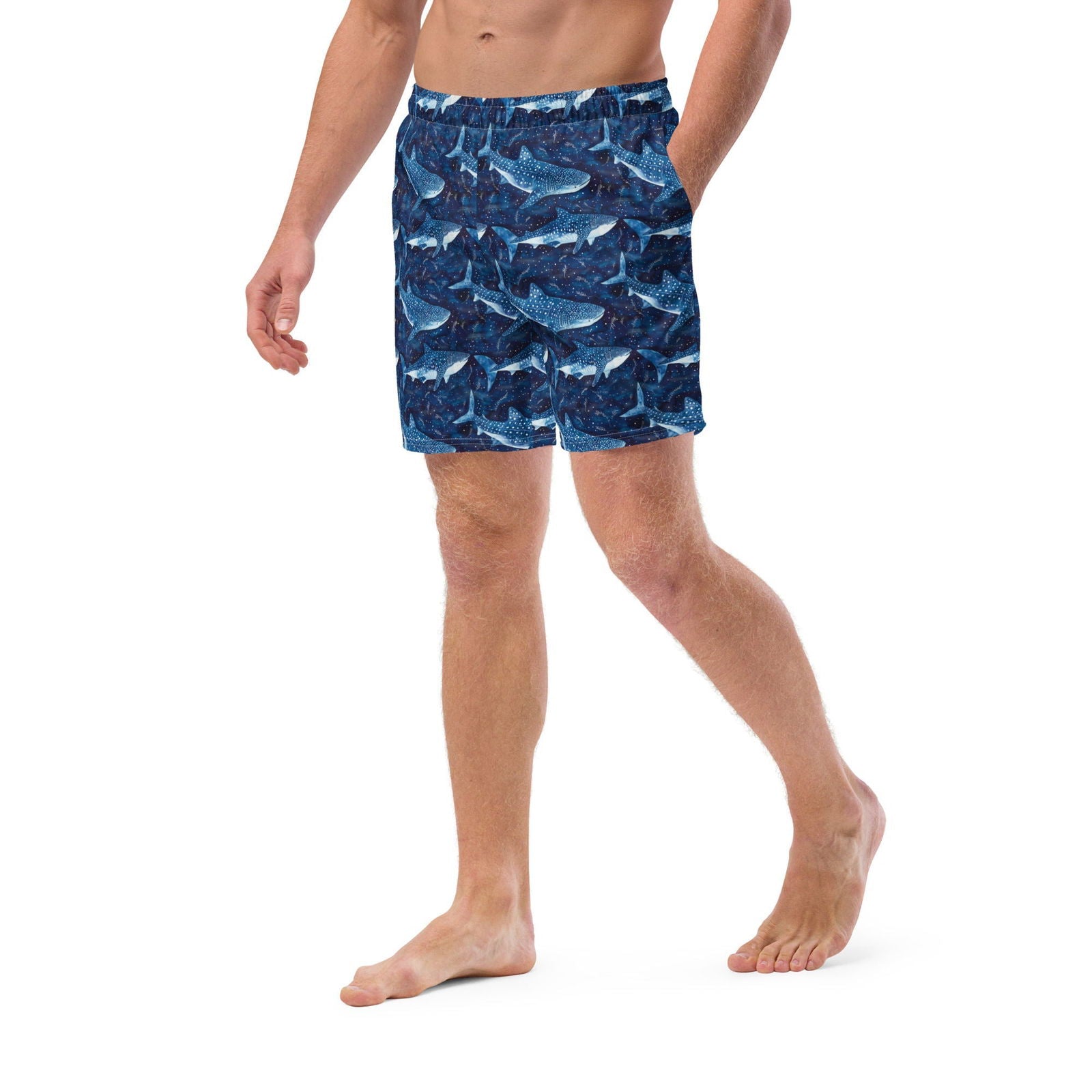 Whale Shark Dream Men's Swim Trunks - Salinity Swimwear -    - #tag1#