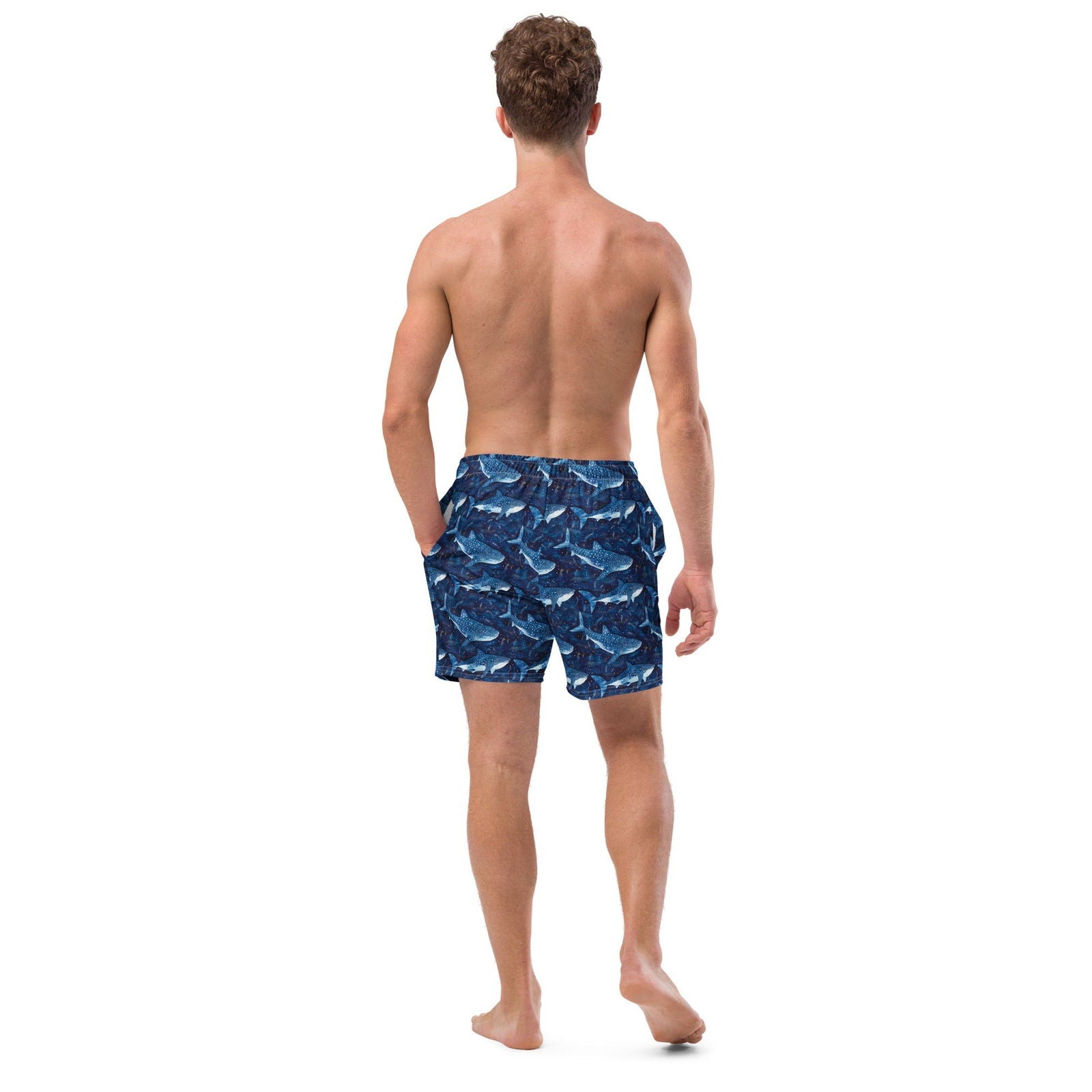 Whale Shark Dream Men's Swim Trunks - Salinity Swimwear -    - #tag1#