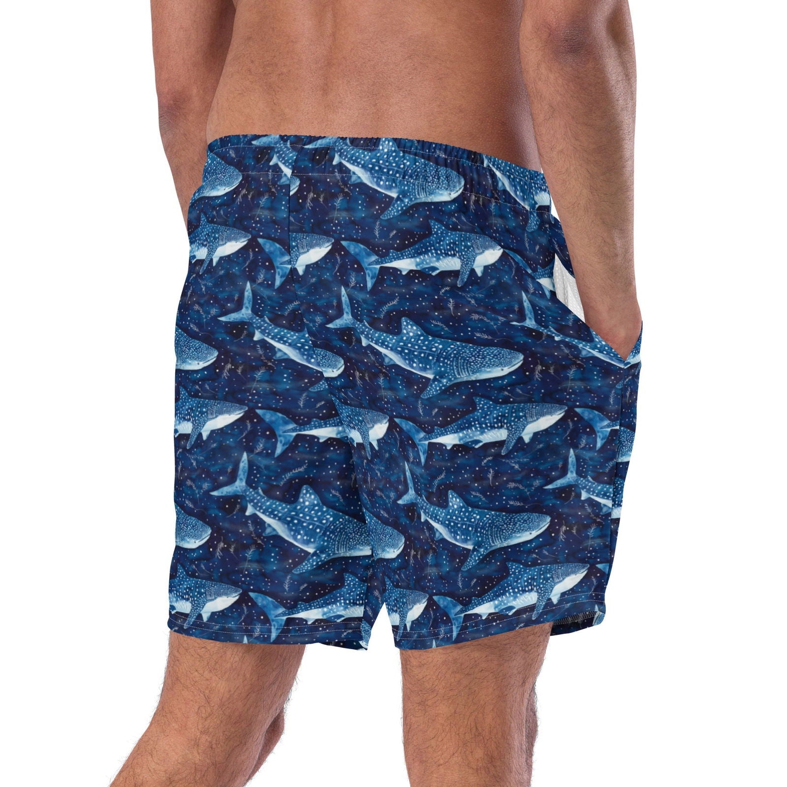 Whale Shark Dream Men's Swim Trunks - Salinity Swimwear -    - #tag1#
