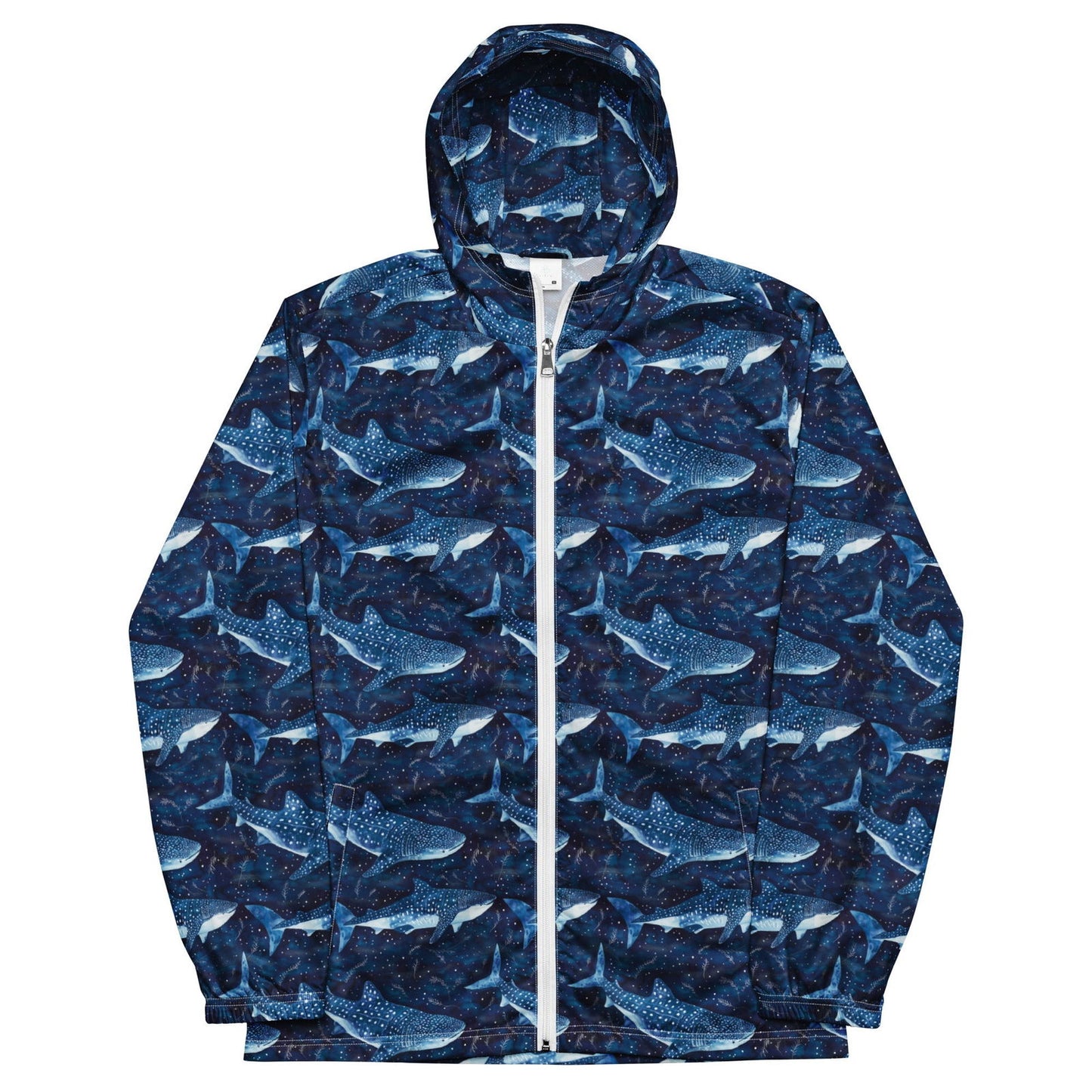 Whale Shark Dream Men’s Windbreaker - Salinity Swimwear - Windbreaker   - #tag1#