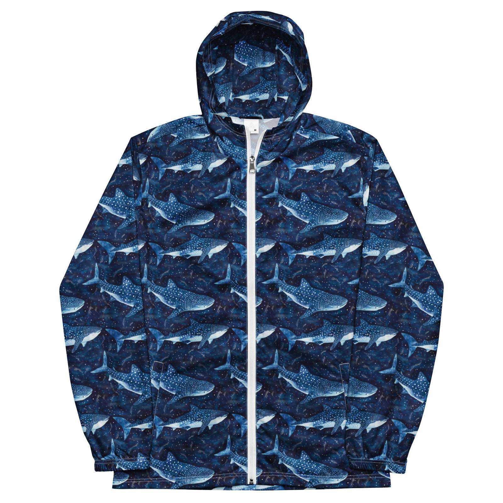 Whale Shark Dream Men’s Windbreaker - Salinity Swimwear - Windbreaker   - #tag1#
