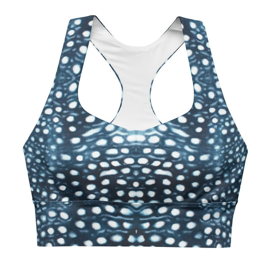 Whale Shark Mosaic Eco Sports Swim Top - Salinity Swimwear