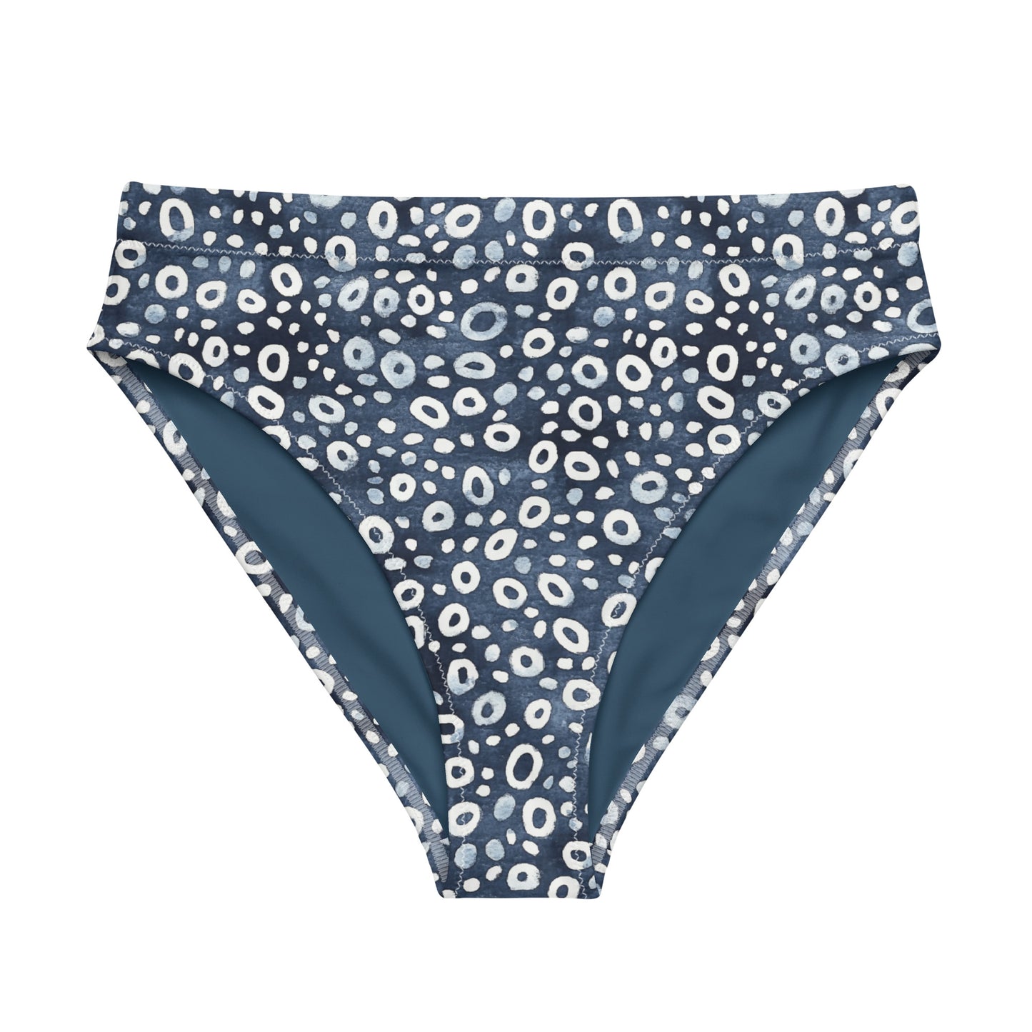 Eagle Ray Spots High-Waisted Bikini Bottom - Salinity Swimwear - Bikini Bottom   - #tag1#