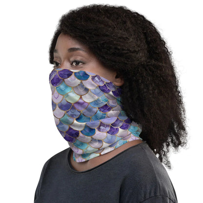 Amethyst Ocean Mermaid Buff - Salinity Swimwear