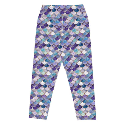Amethyst Ocean Mermaid Capri Swim Leggings - Salinity Swimwear