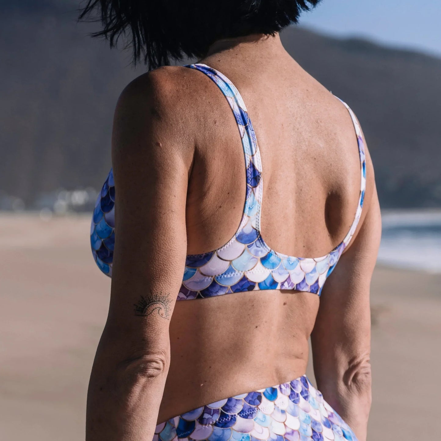 Amethyst Ocean Mermaid Eco High-Waisted Bikini Set - Salinity Swimwear