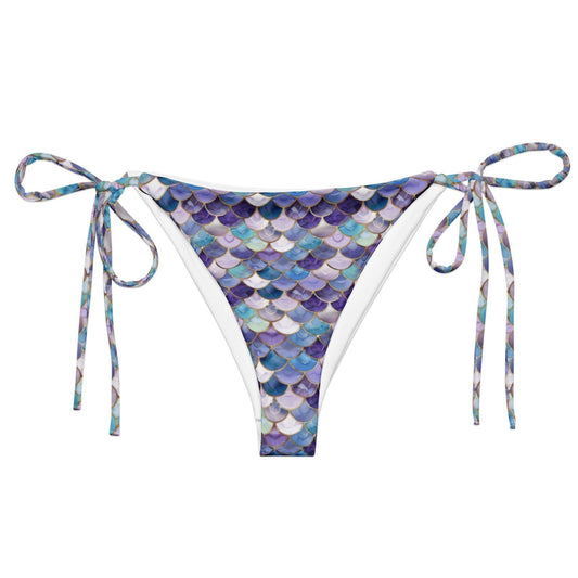 Salinity Swimwear Amethyst Ocean Mermaid Eco String Bikini Bottom Bikini Bottom