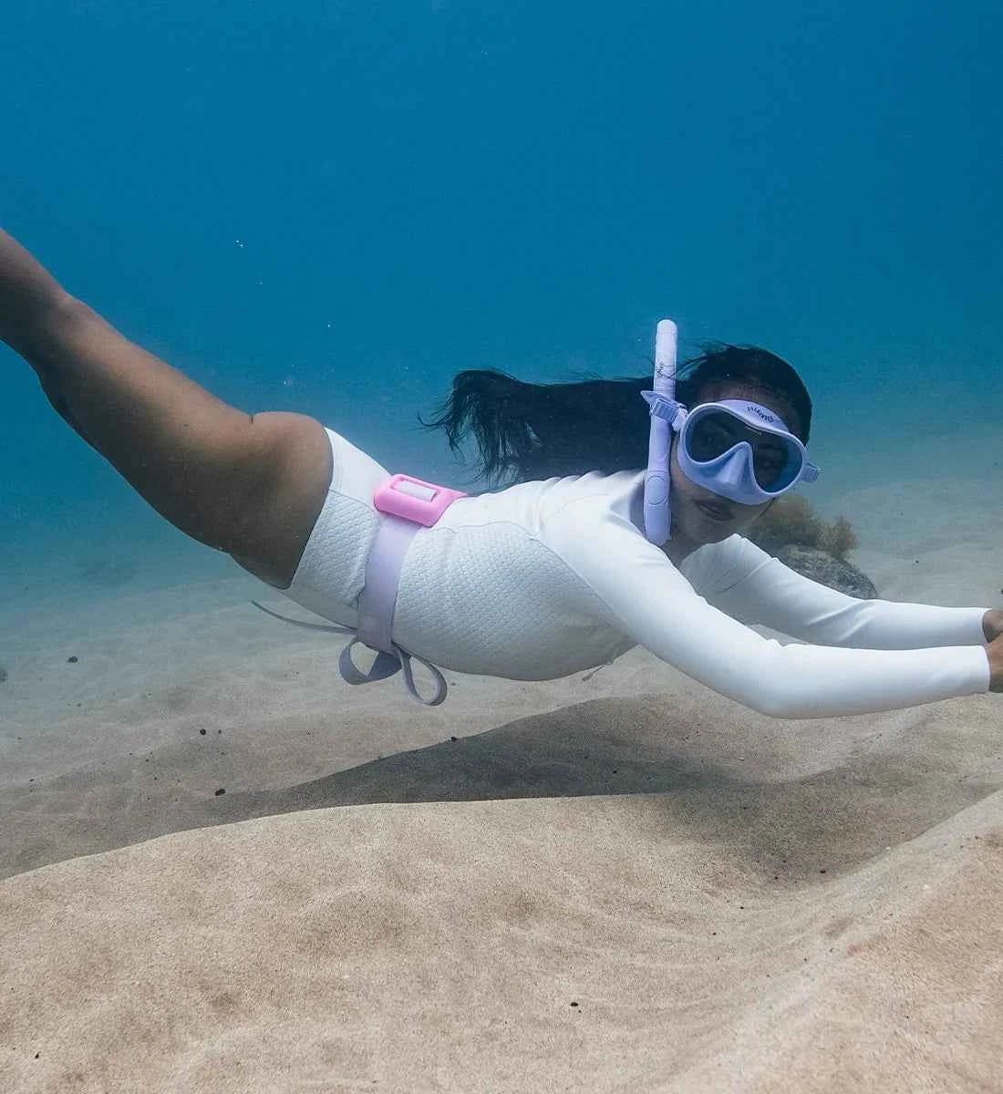 Salinity Swimwear Anemone Blush Dive Weights