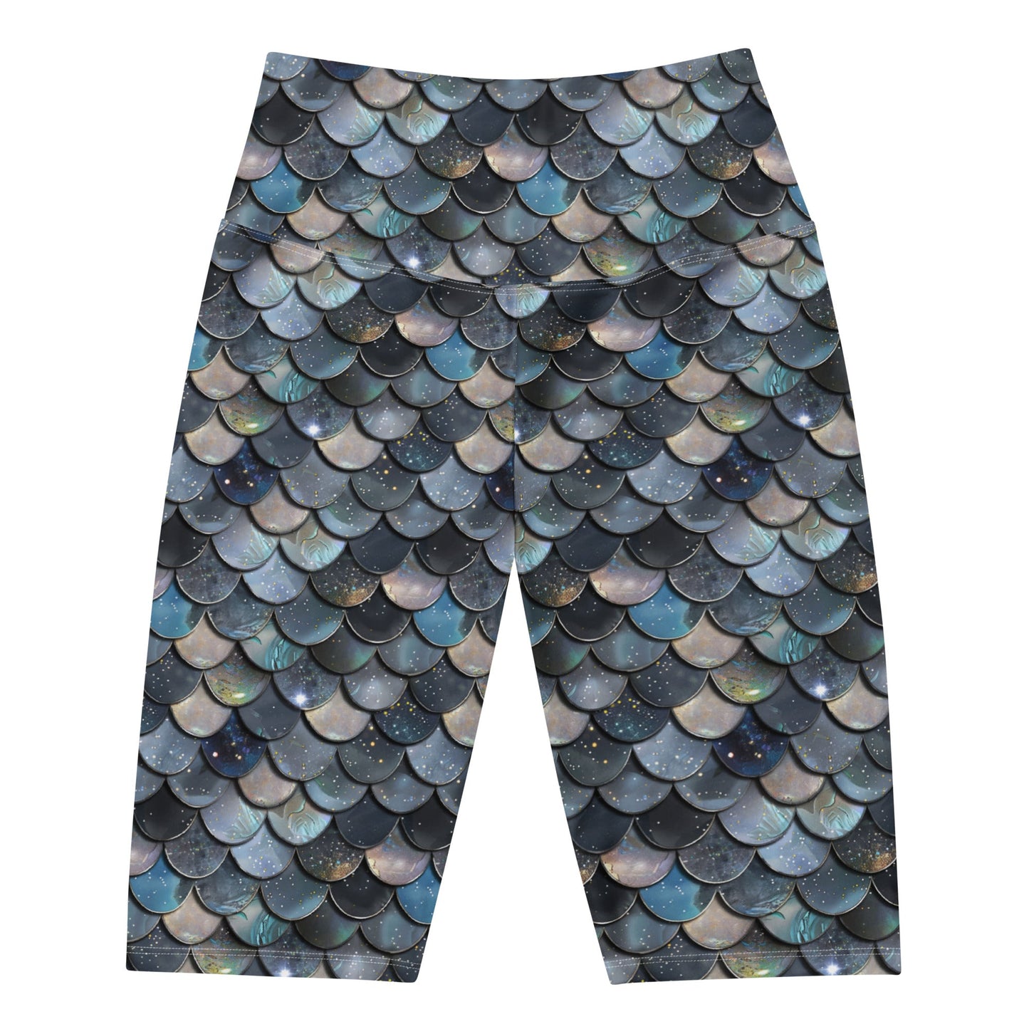 Salinity Swimwear Blue Lagoon Mermaid 8" Inch Dive Shorts Shorts