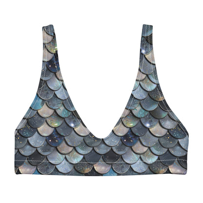 Salinity Swimwear Blue Lagoon Mermaid Eco Bikini Top Bikini Top