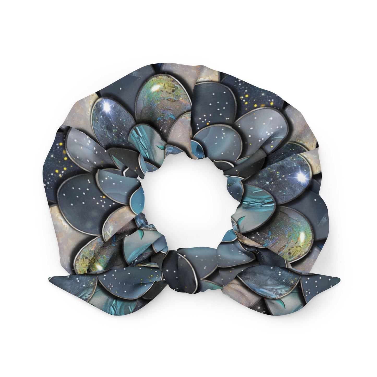 Salinity Swimwear Blue Lagoon Mermaid Eco - Scrunchie Scrunchie